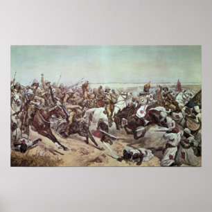 Laddning av de 21st lancersna på Omdurman 2 Poster