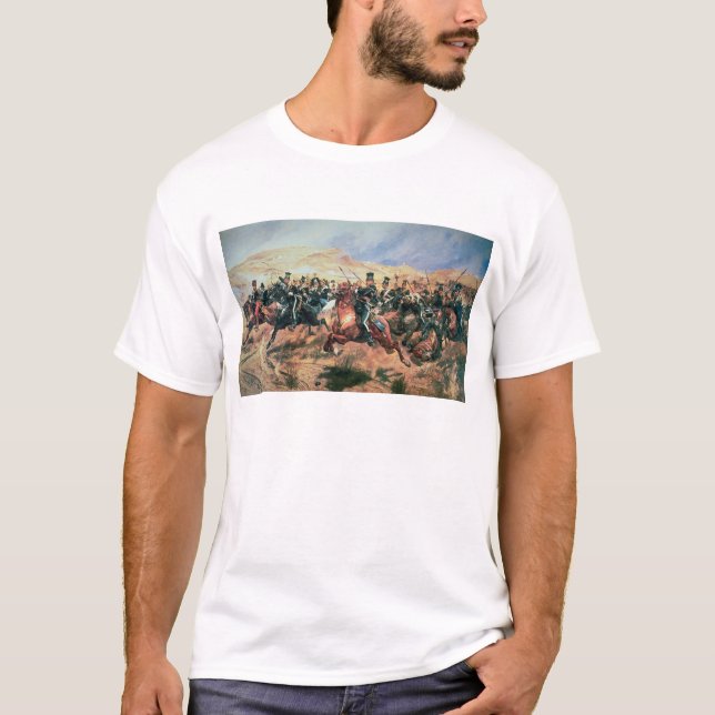 Laddning av den ljusa brigaden tee (Framsida)