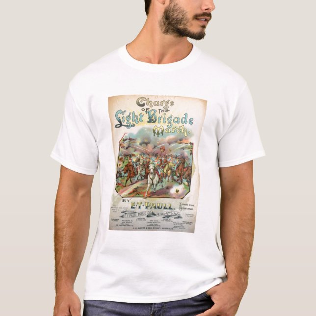 Laddning av den ljusa brigadmars t-shirt (Framsida)