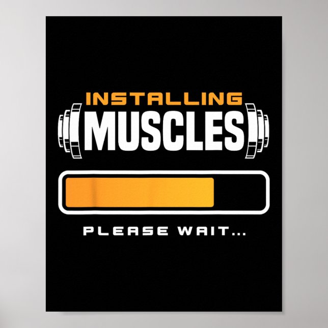 Laddning av funktionell PowerLyft-viktutbildning Poster (Framsidan)