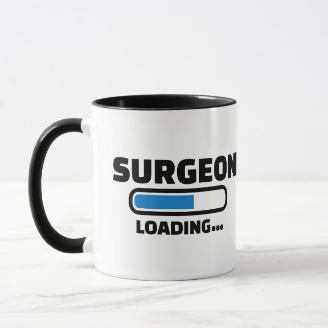 Laddning av kirurg mugg (Vänster)