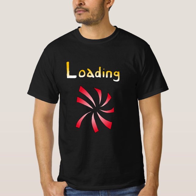 Laddningsdator T Shirt (Framsida)
