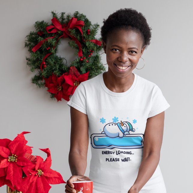 Laddningsenergi i Snögubbe T Shirt (Skapare uppladdad)