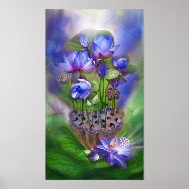 Laddningslås - Poster/skriv ut tredje Öga-konsten Poster (Framsidan)