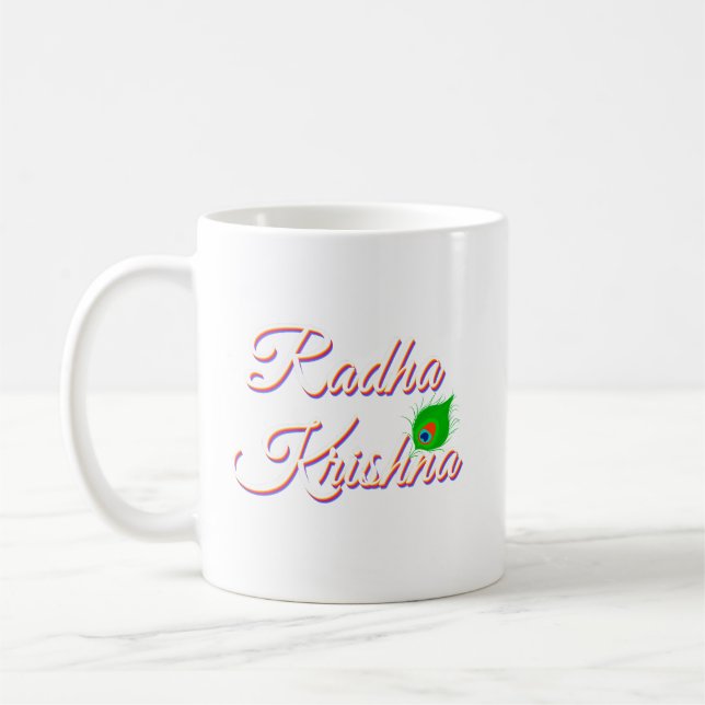 Laddu Gopal Janmashtami Lord Krishna Kaffemugg (Vänster)