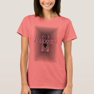 LADEIS VÄCKT UTSLAGSPLATS TEE SHIRT