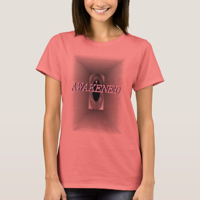 LADEIS VÄCKT UTSLAGSPLATS TEE SHIRT (Framsida)