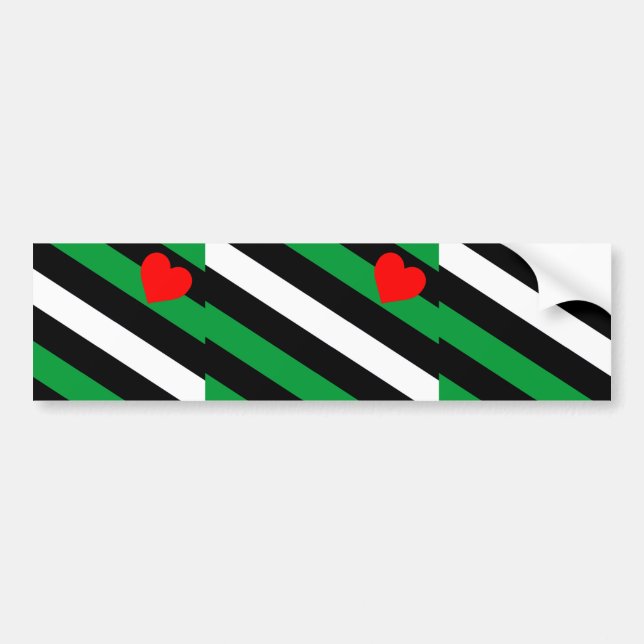 Läder Boi Pride Flagga Bildekal (Framsidan)