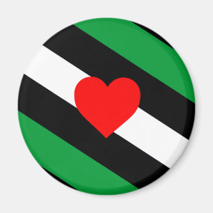 Läder Boi Pride Flagga Magnet