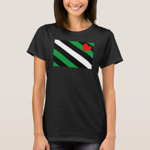 Läder Boi Pride Flagga T Shirt