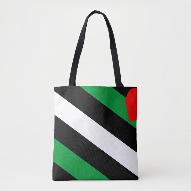 Läder Boi Pride Flagga Tygkasse (Framsida)