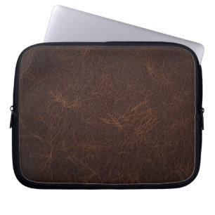 Läder Neoprene Laptop sleeve 10 tum