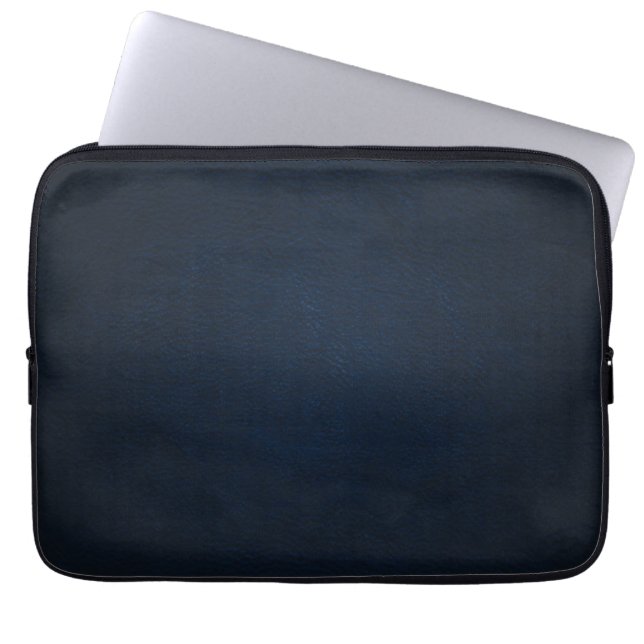 Läder Neoprene Laptop sleeve 13 tum (Framsidan)