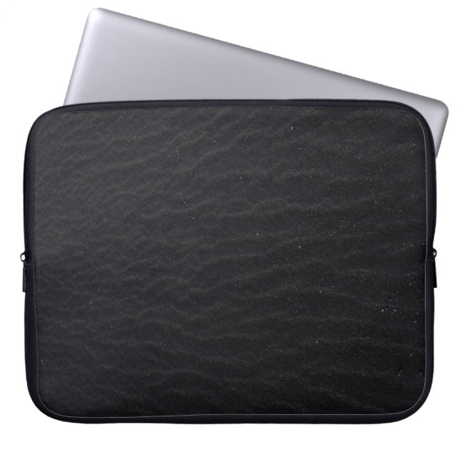Läder Neoprene Laptop sleeve 15 tum (Framsidan)