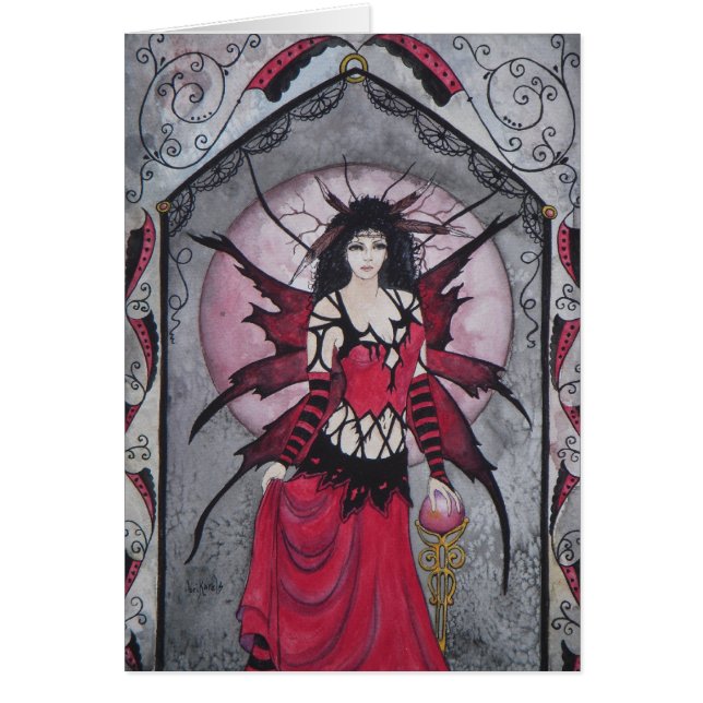 Läder- och snöre-mjölk hälsningskort (Framsidan)