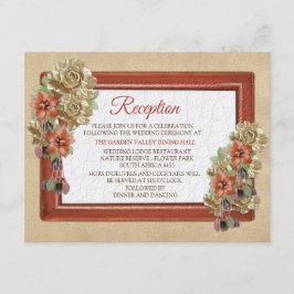 Läder och suede Struktur Art Reception Inbjudningar