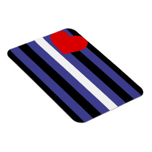 Läder Pride Flagga Magnet