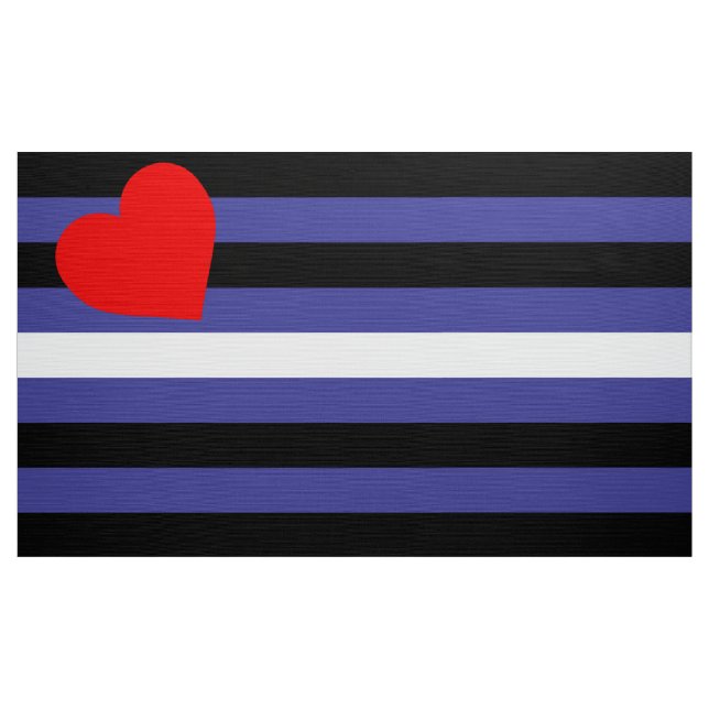 Läder Pride Flagga Tyg (Yard)