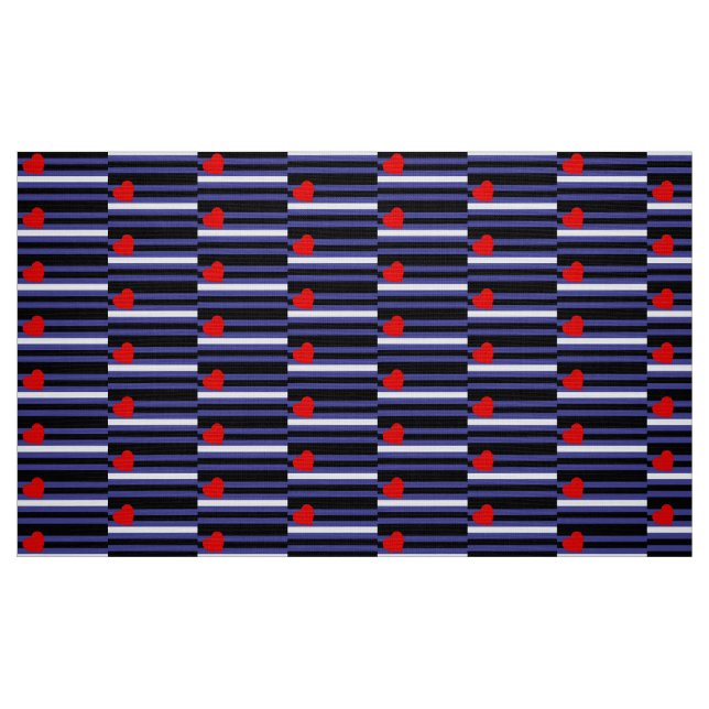 Läder Pride Flagga Tyg (Fat Quarter)