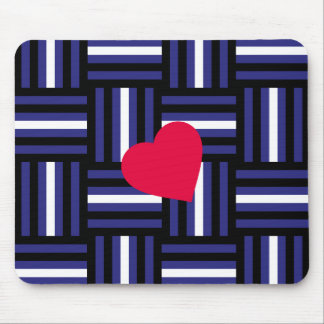 Läder Pride Inspired Mousepad Musmatta