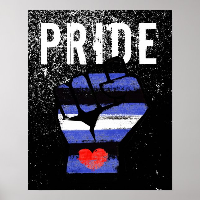 Läder Pride Knut Poster (Framsidan)