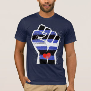 Läder Pride Motstånd T Shirt