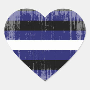 LÄDER PRIDE-RÄNDER NÖTAT UTFORMNING HJÄRTFORMAT KLISTERMÄRKE