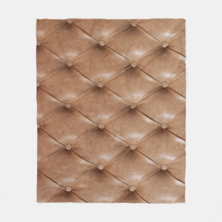 Läder Soffa: Texturerad bakgrund Fleecefilt