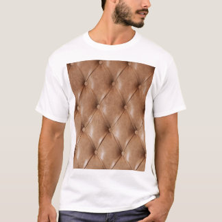 Läder Soffa: Texturerad bakgrund T Shirt