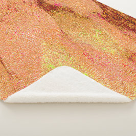 Läder stil skrynklat med slipen färg, lax