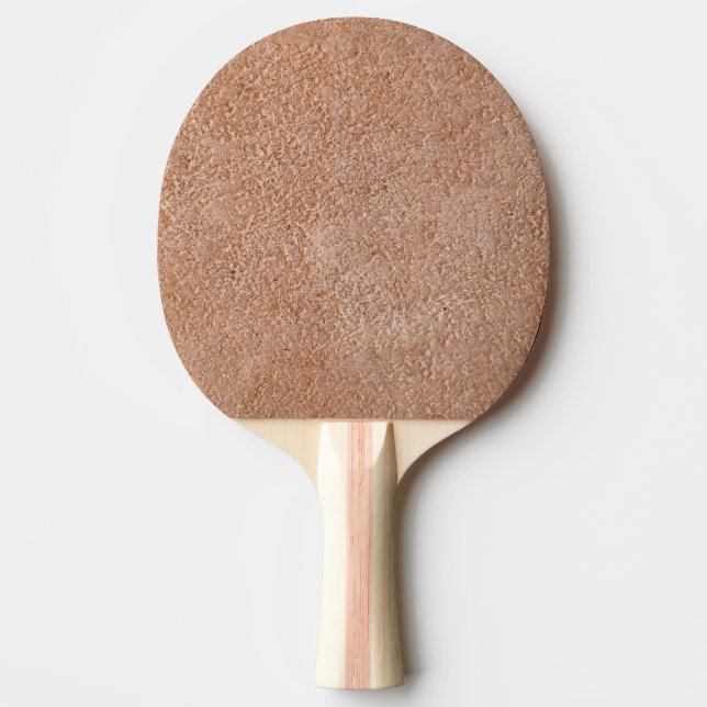 Läder struktur suede bakgrund mönster naturlig ell pingisracket (Framsidan)
