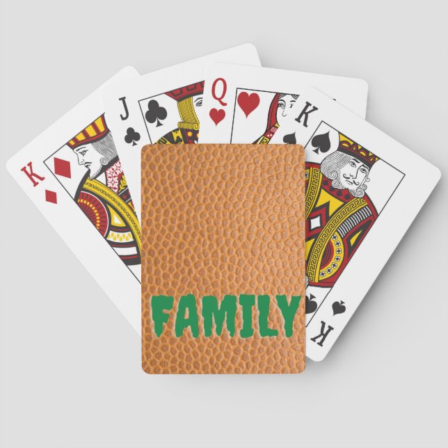 Läder | Zazzle_Growshop. Casinokort (Baksidan)