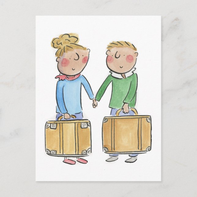 Läderårsdag Vykort (Framsida)