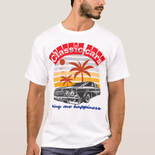 Läderbil Chevrolet Impala T Shirt