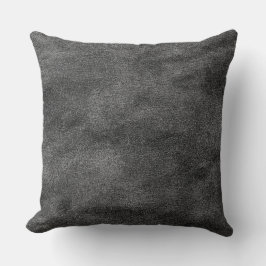 Läderblått Tartan Fabric Crokodile Skin Kudde