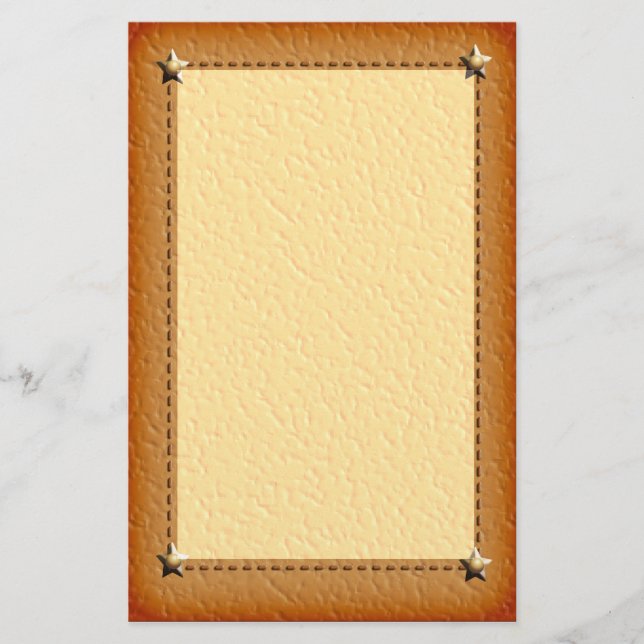 Läderbrevpapper Brevpapper (Framsida)