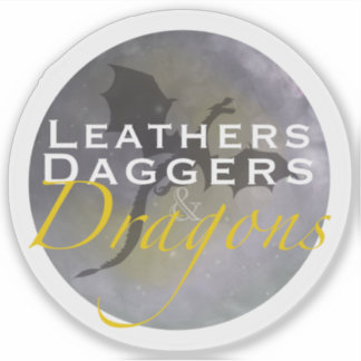 Läderdolkar och drakar fjärde vingen klistermärken