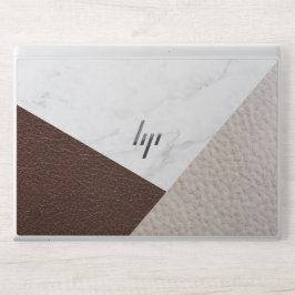 Läderfaux marble masculine  läder HP laptopskin