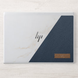 Läderfaux marble masculine  läderutseende HP laptopskin