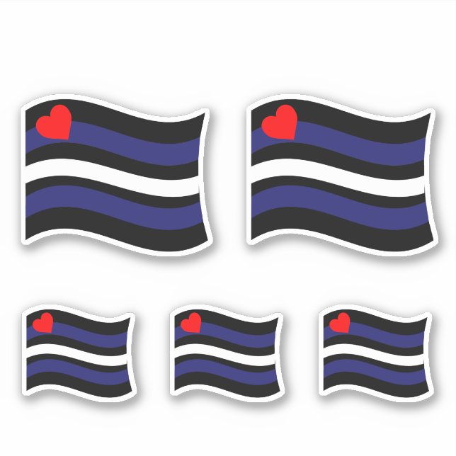 LÄDERFLAGGAN VÄVANDE KLISTERMÄRKEN (Framsida)