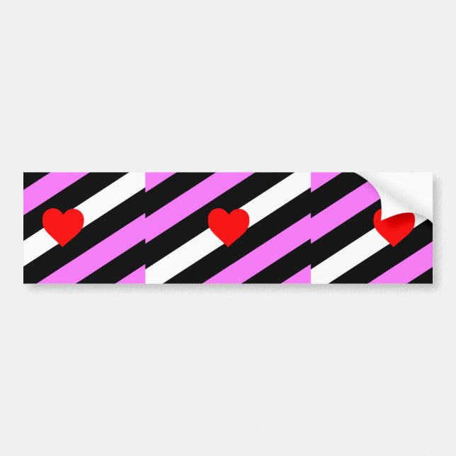 Läderflicka Pride Flagga Bildekal (Framsidan)
