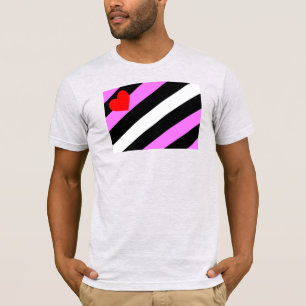 Läderflicka Prideflagga T Shirt