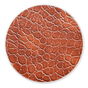 Lädermönster Knopp