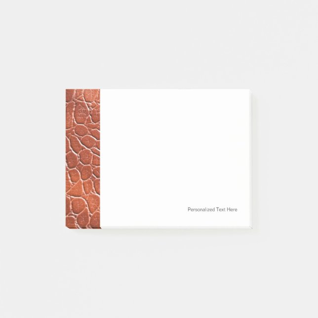 Lädermönster Post-it Block (Framsida)