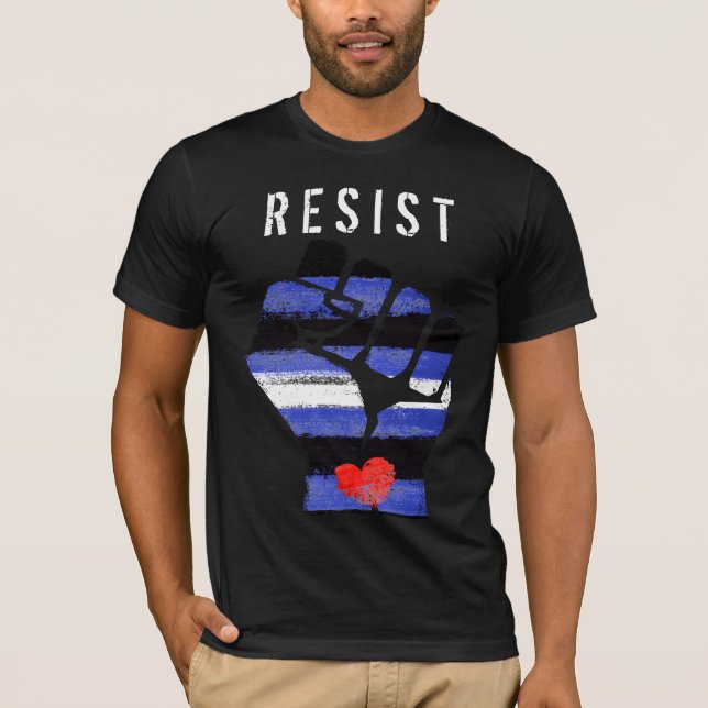 Lädermotstånd T Shirt (Framsida)