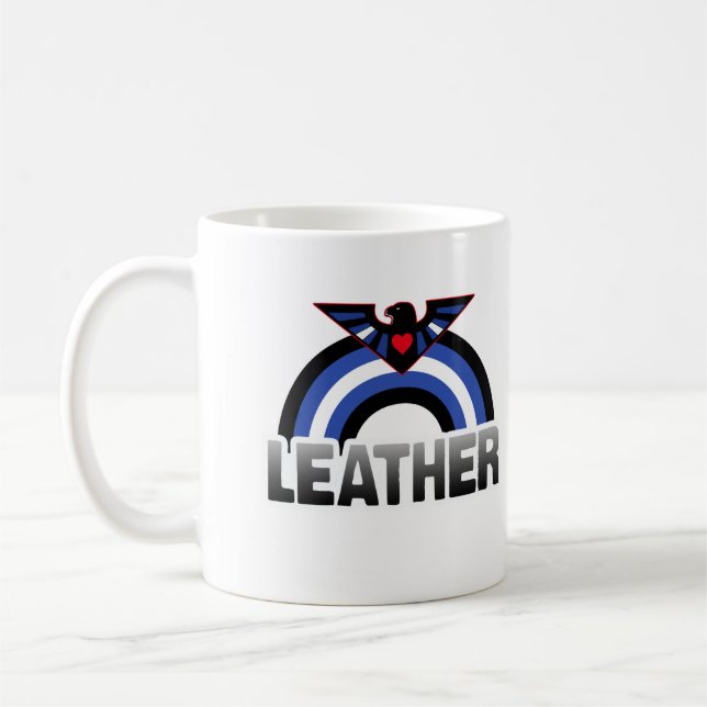 Läderörn stolthet kaffemugg (Vänster)