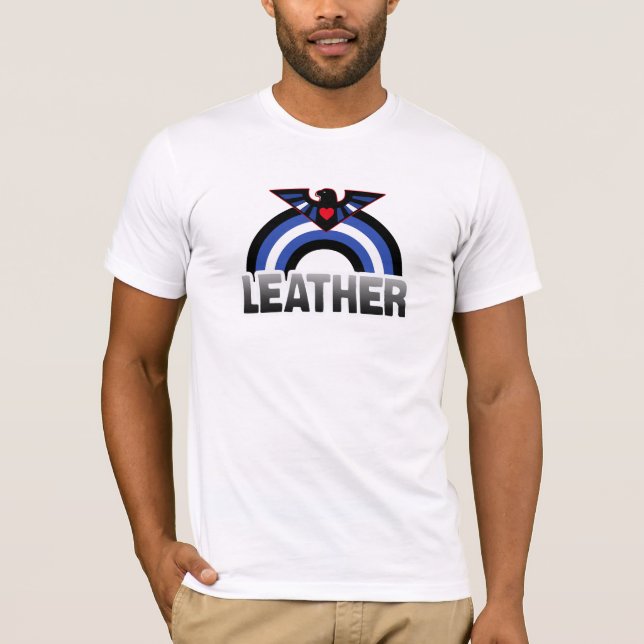 Läderörn stolthet tee shirt (Framsida)