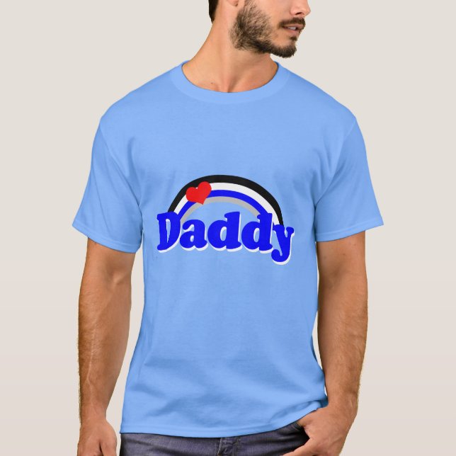 Läderpappa T-shirt (Framsida)