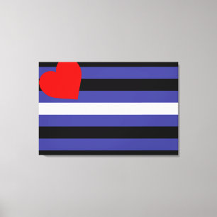 LäderPride, Flagga Canvastryck