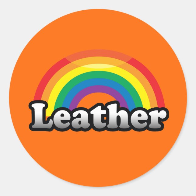 LÄDERPRIDE RUNT KLISTERMÄRKE (Framsida)